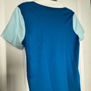 Land's End short sleeve collared tee shirt